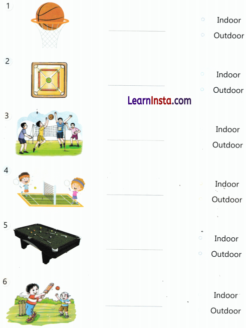 Staying Healthy and Happy Class 3 Worksheet EVS Chapter 9 4