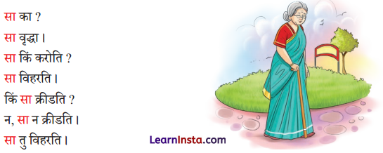 एषः कः एषा का एतत् किम् Class 6 Summary Notes Sanskrit Chapter 2 23