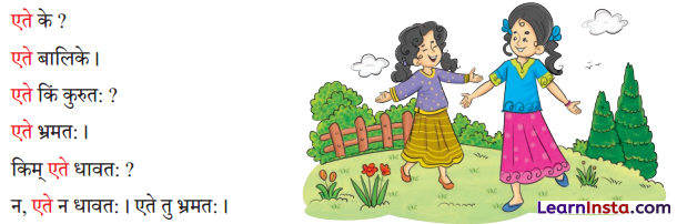एषः कः एषा का एतत् किम् Class 6 Summary Notes Sanskrit Chapter 2 31