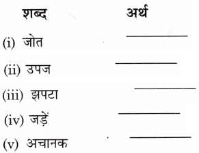 किसान की होशियारी Class 3 Worksheet Hindi Chapter 14 1