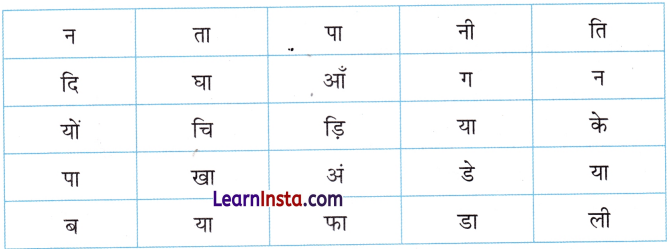 बया हमारी चिड़िया रानी Class 3 Worksheet Hindi Chapter 4 3