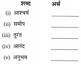 मित्र को पत्र Class 3 Worksheet Hindi Chapter 7 1