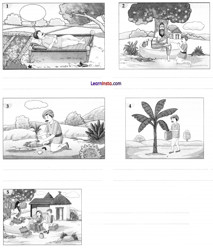 A Bottle of Dew Class 6 Worksheet 6