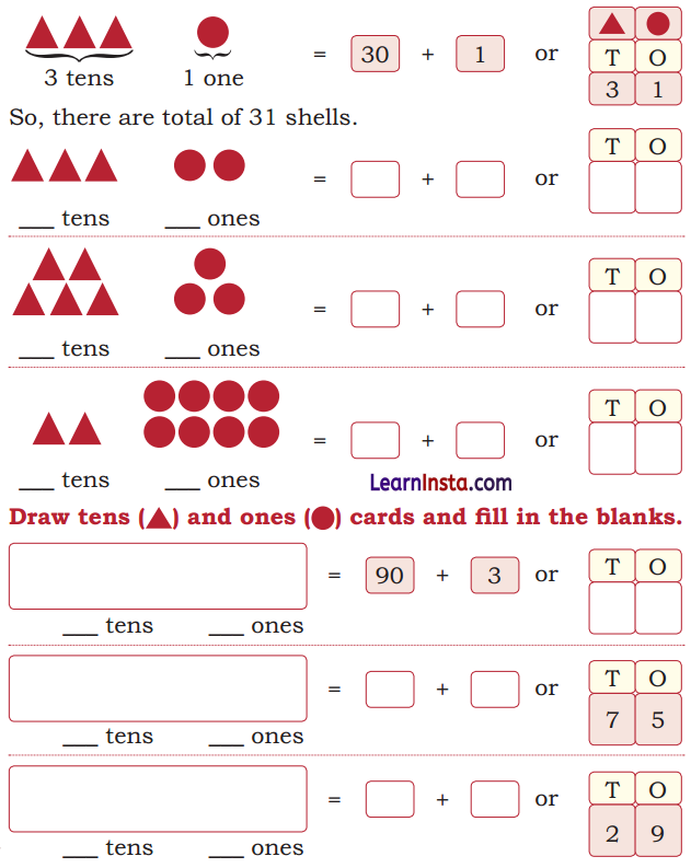 A Day at the Beach Class 2 Maths Solutions Question Answer Chapter 1 23