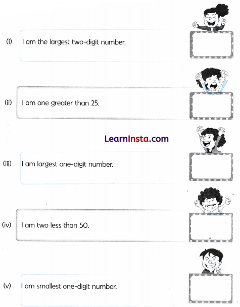 A Day at the Beach Class 2 Worksheet with Answers Maths Chapter 1 26