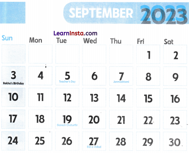 A Day at the Beach Class 2 Worksheet with Answers Maths Chapter 1 27