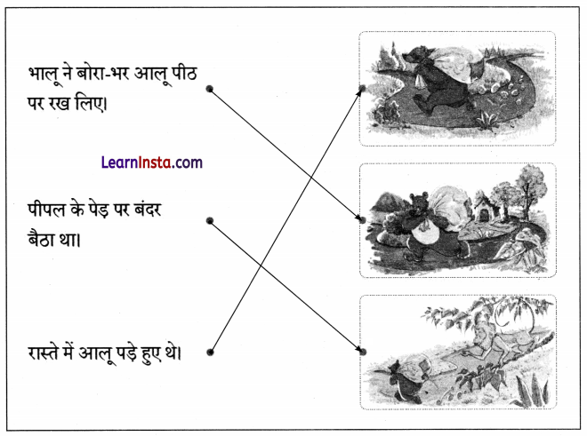 Aalu Ki Sadak Class 1 Question Answer Hindi Chapter 9 7