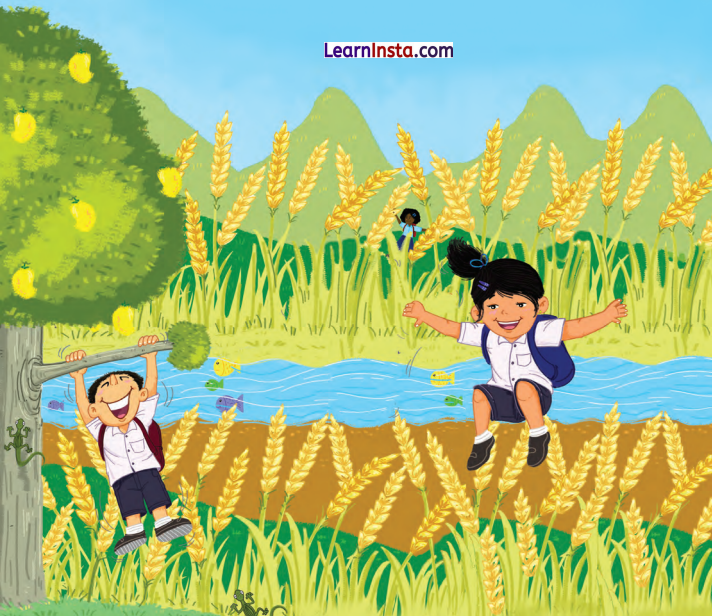 Between Home and School Class 2 Question Answer English Chapter 6 1