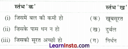 Class 2 Hindi Grammar Worksheet with Answers 26