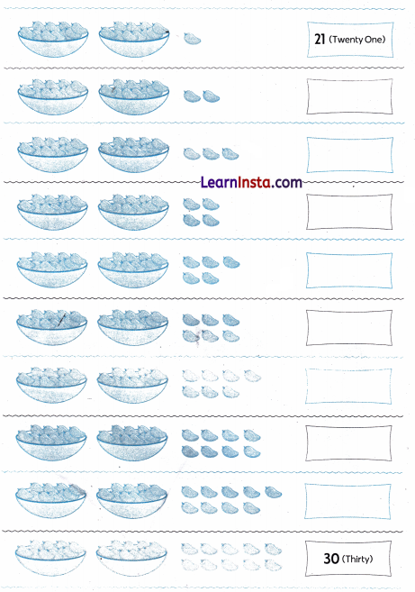 Fun with Numbers Class 1 Worksheet with Answers Maths Chapter 8 2