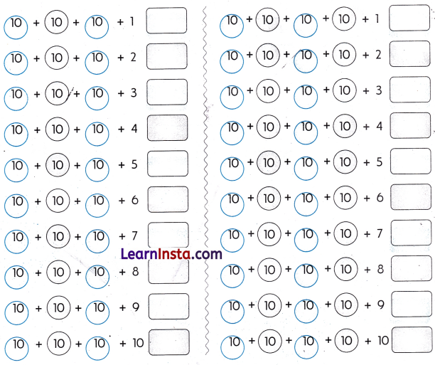 Fun with Numbers Class 1 Worksheet with Answers Maths Chapter 8 4