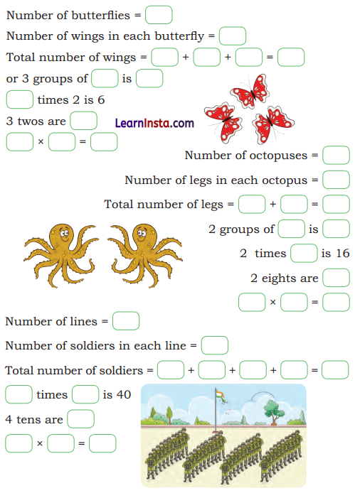 Grouping and Sharing Class 2 Maths Solutions Question Answer Chapter 8 4