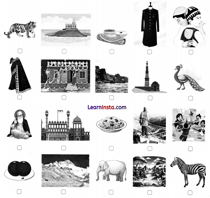 Hamara Bharat-Incredible India! Class 6 Worksheet 1