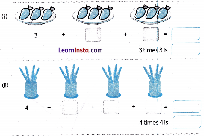 How Many Times Class 1 Worksheet with Answers Maths Chapter 11 7