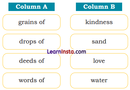 Little Drops of Water Class 2 Question Answer English Chapter 12 5