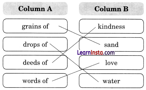 Little Drops of Water Class 2 Question Answer English Chapter 12 6
