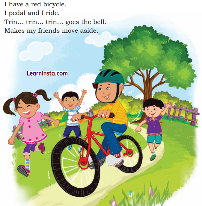 My Bicycle Class 2 Question Answer English Chapter 1 1