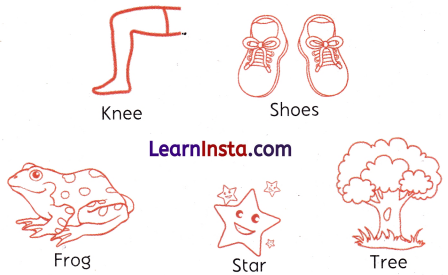 Picture Time Class 1 Worksheet with Answers English Chapter 3 8