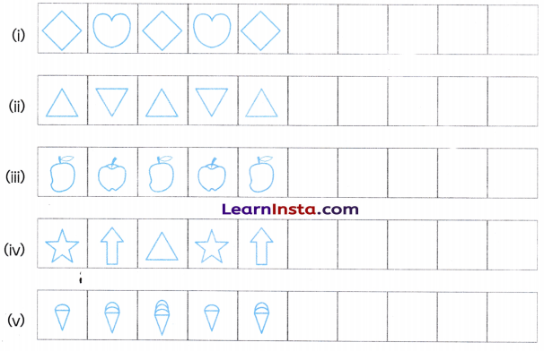 Shadow Story Class 2 Worksheet with Answers Maths Chapter 4 12