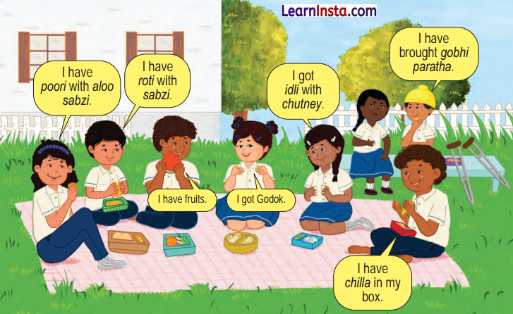 The Food We Eat Class 1 Question Answer English Chapter 7 1