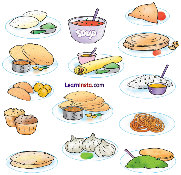 The Food We Eat Class 1 Question Answer English Chapter 7 4