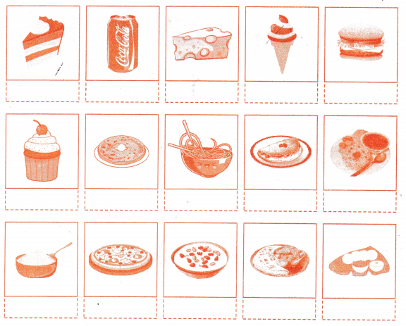 The Food We Eat Class 1 Worksheet with Answers English Chapter 7 1