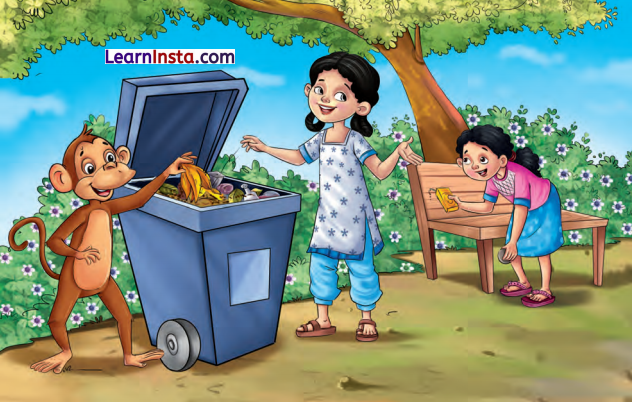 The Smart Monkey Class 2 Question Answer English Chapter 11 4