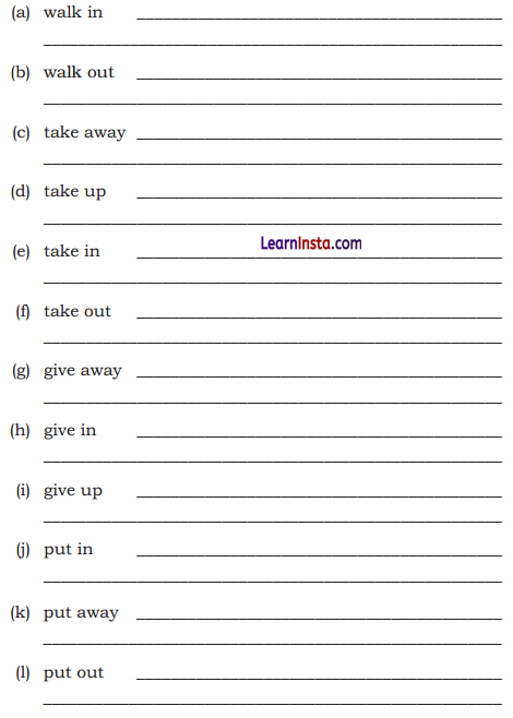 Words and Expressions Class 10 Solutions Unit 3 Two Stories about Flying - 6