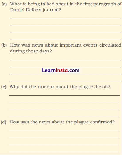 Words and Expressions Class 10 Solutions Unit 4 From the Diary of Anne Frank 1.