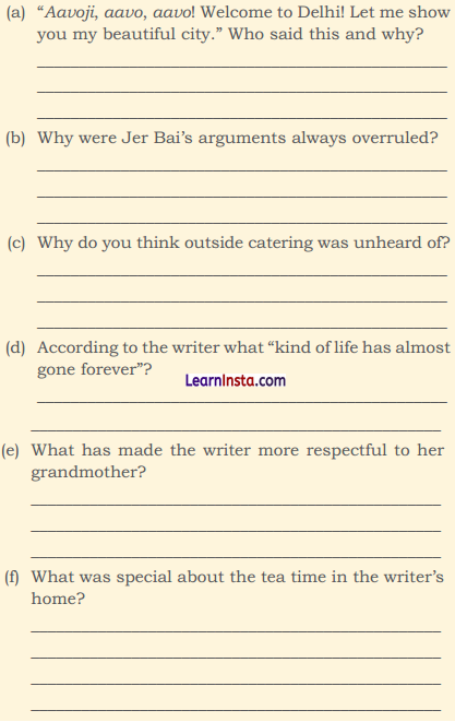 Words and Expressions Class 10 Solutions Unit 5 Glimpses of India - 2