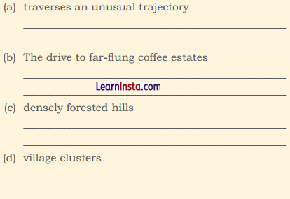 Words and Expressions Class 10 Solutions Unit 5 Glimpses of India - 4