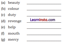 Words and Expressions Class 9 Solutions Unit 10 - 3