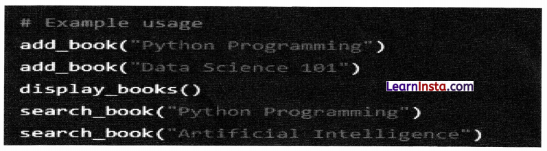 Introduction to Python Class 9 AI Questions and Answers 2
