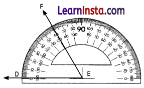 Class 6 Maths Chapter 2 Notes in Hindi रेखाएँ और कोण 22