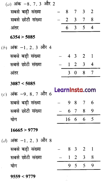 Class 6 Maths Chapter 3 Solutions in Hindi संख्याओं का खेल 19