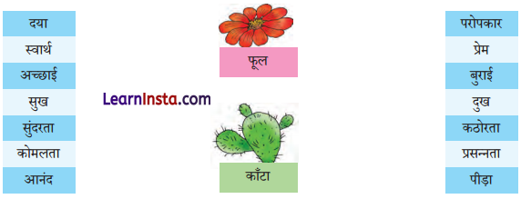 Class 7 Hindi Chapter 3 Question Answer फूल और काँटा 6