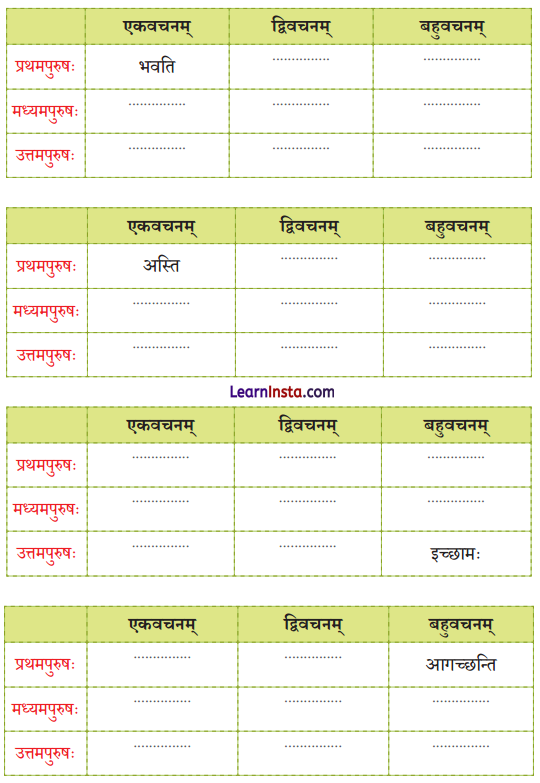 NCERT Class 7 Sanskrit Chapter 1 Question Answer Solutions वन्दे भारतमातरम् Q8