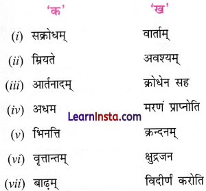NCERT Class 7 Sanskrit Chapter 7 Question Answer Solutions ईशावास्यम् इदं सर्वम् Extra Q1