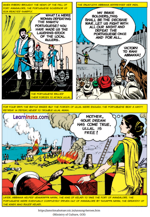 Rani Abbakka Class 7 Summary in English 7