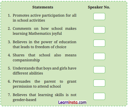 The Day the River Spoke Question Answer Class 7 English Poorvi Chapter 1 7