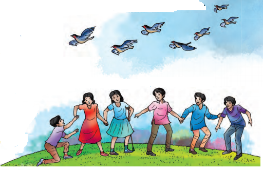 Class 7 Hindi Chapter 9 Question Answer चिड़िया 1