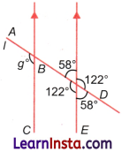 Parallel and Intersecting Lines Class 7 Solutions Ganita Prakash Maths Chapter 5 Page 123 Q1.7