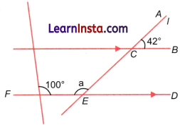 Parallel and Intersecting Lines Class 7 Solutions Ganita Prakash Maths Chapter 5 Page 123 Q2.1
