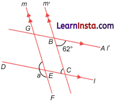 Parallel and Intersecting Lines Class 7 Solutions Ganita Prakash Maths Chapter 5 Page 123 Q2.2