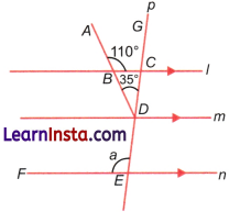 Parallel and Intersecting Lines Class 7 Solutions Ganita Prakash Maths Chapter 5 Page 123 Q2.3