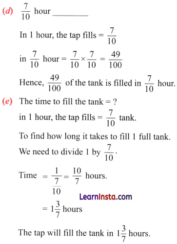 Working with Fractions Class 7 Solutions Ganita Prakash Maths Chapter 8 Page 183 Q1.1