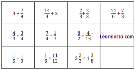 Working with Fractions Class 7 Solutions Ganita Prakash Maths Chapter 8 Page 196 Q1