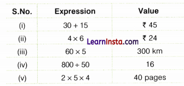 Arithmetic Expressions Class 7 MCQ Maths Chapter 2 2