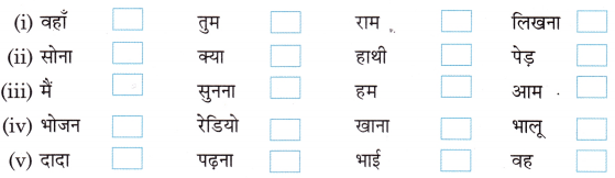 Class 3 Hindi Grammar Worksheet with Answers व्याकरण 5