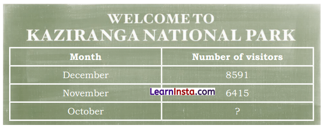 Elephants, Tigers, and Leopards Class 4 Solutions Question Answer Maths Chapter 10 12